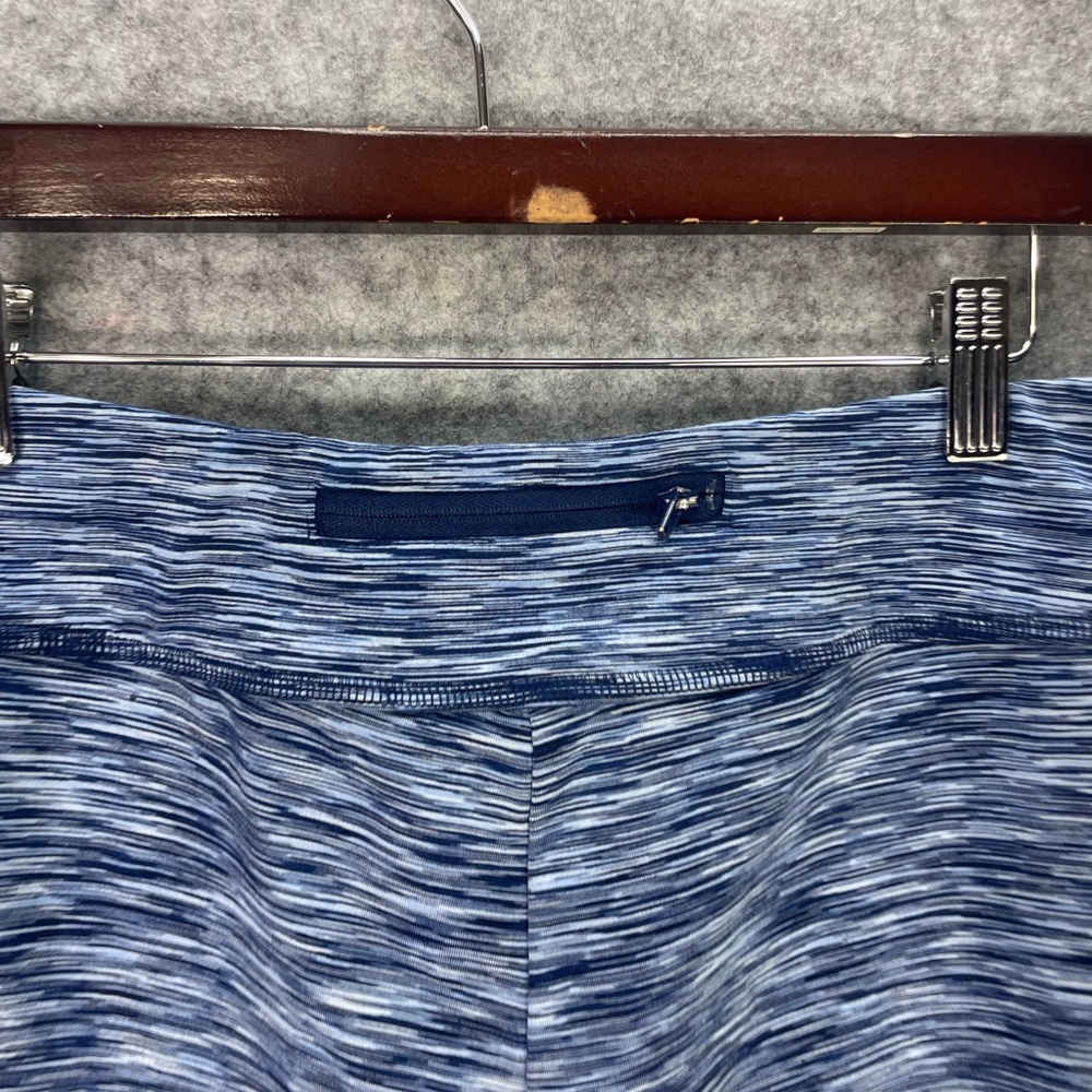 Zenergy by Chico's Leggings Womens Large 12 (2) Blue Cropped Pull On Athletic. - Picture 9 of 10